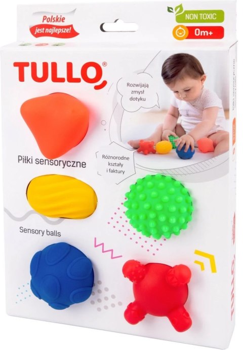 Zestaw piłek sensorycznych, 5 sztuk Zestaw piłek sensorycznych, 5 sztuk
