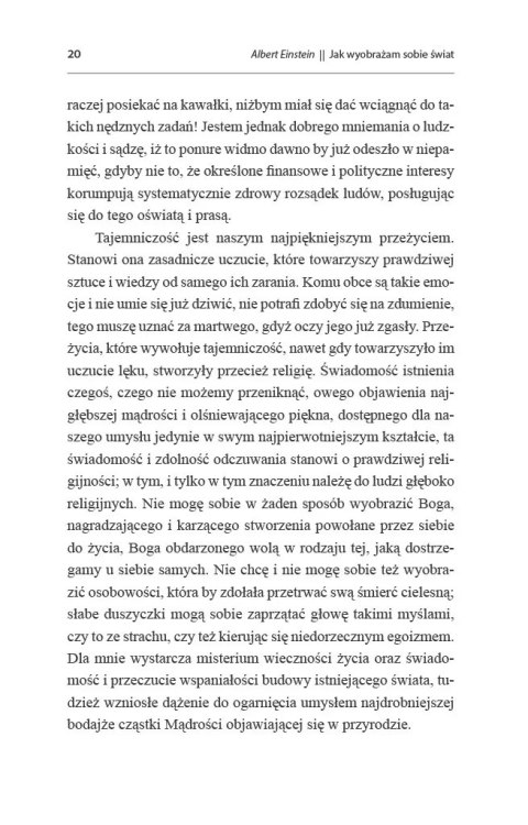 Jak wyobrażam sobie świat. Przemyślenia i opinie
