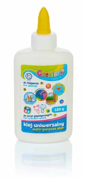 Klej uniwersalny do prac plastycznych (120 g) Klej uniwersalny do prac plastycznych (120 g)