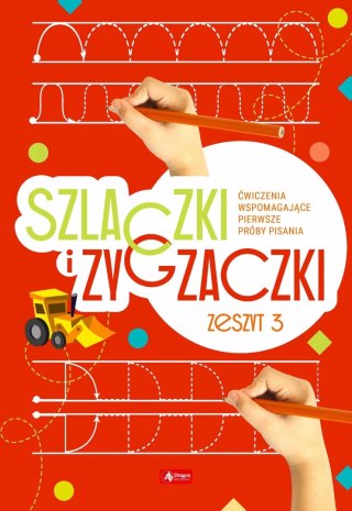 Szlaczki i zygzaczki. Ćwiczenia wspomagające pierwsze próby pisania. Zeszyt 3