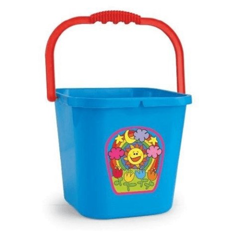 Wiaderko kwadratowe wielkie 7,5l, mix kolorów 71708 Wiaderko kwadratowe wielkie 7,5l, mix kolorów 71708