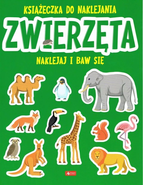 Zwierzęta. Książeczka do naklejania Zwierzęta. Książeczka do naklejania