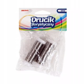 Drucik florystyczny srebrny 20m 2szt