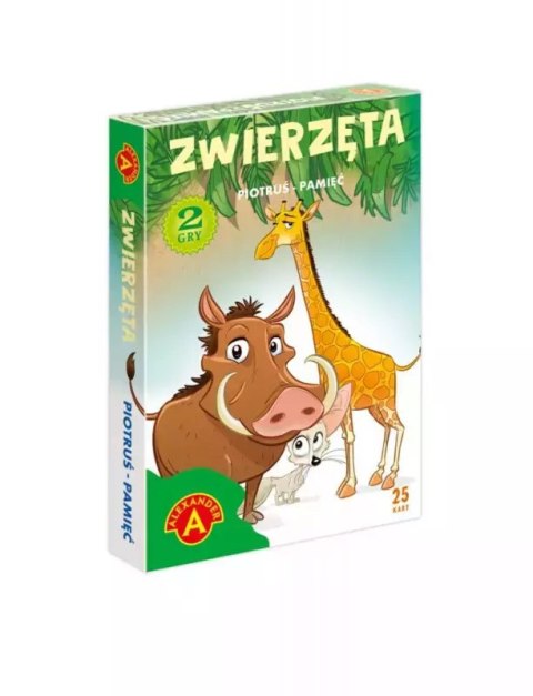 Karty Piotruś Pamięć: Zwierzęta Karty Piotruś Pamięć: Zwierzęta
