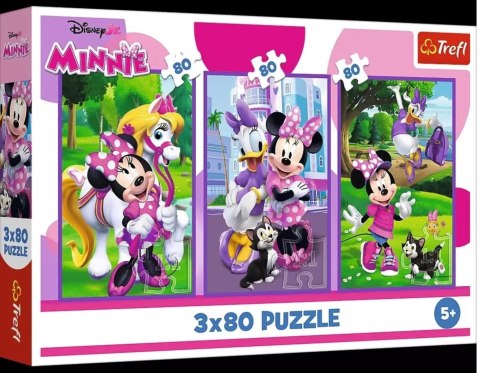 Puzzle 3x80el Minnie I Przyjaciele Trefl 34889 Tr Puzzle 3x80el Minnie I Przyjaciele Trefl 34889 Tr
