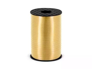 Wstążka plastikowa złota 5mmx225m