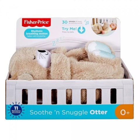 Fisher-Price. FXC66 Przytulanka-usypianka wydra