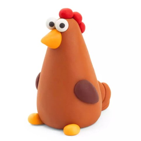 Hey Clay. Ptaki z farmy. Kura Hey Clay. Ptaki z farmy. Kura