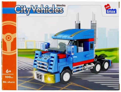Klocki Konstrukcyjne 100 ElementÓw City Alleblox 492758 Klocki Konstrukcyjne 100 ElementÓw City Alleblox 492758