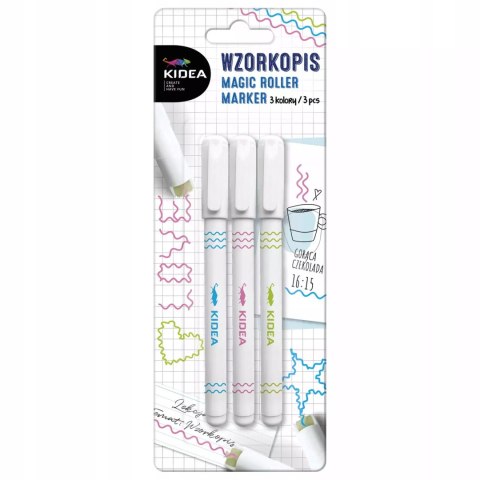 Marker Magic Wzorkopis 3kol Kidea Derform B/c Marker Magic Wzorkopis 3kol Kidea Derform B/c