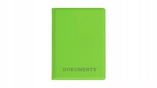 Okładka Na Dokum Dow Rejest zielony B-fol