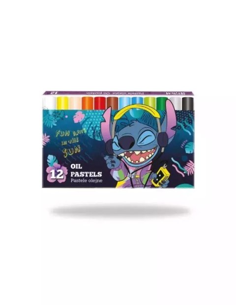 Pastele olejne Disney Core Stitch 12 kolorów Pastele olejne Disney Core Stitch 12 kolorów
