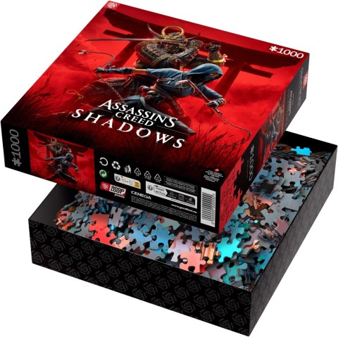 Puzzle Good Loot Gaming Puzzles 1000 elementów Assassin's Creed Shadows Naoe & Yasuke 5908305247913 Puzzle Good Loot Gaming Puzzles 1000 elementów Assassin's Creed Shadows Naoe & Yasuke 5908305247913