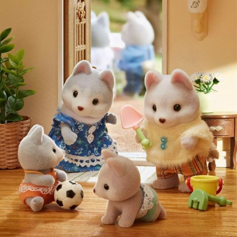 Sylvanian Families. Bliźniaki piesków husky
