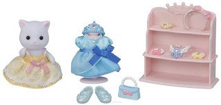 Sylvanian Families. Garderoba księżniczki kota