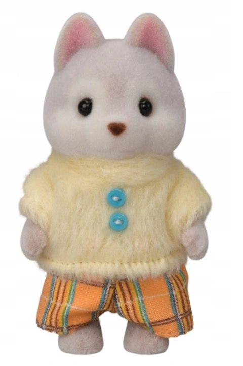Sylvanian Families. Pieski husky na rowerze