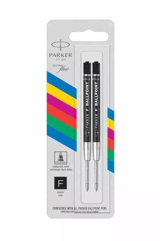 Wkład do długopisu 0.5 czarny Parker F Eco Op2szt B/c