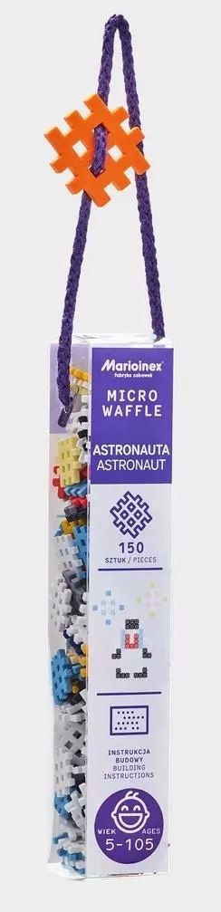 Klocki Micro Waffle 150 sztuk (Astronauta) Marioinex Klocki Micro Waffle 150 sztuk (Astronauta) Marioinex