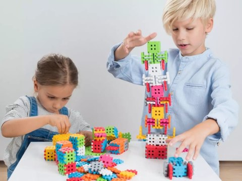 Klocki konstrukcyjne Mini Waffle (140 elementów) Klocki konstrukcyjne Mini Waffle (140 elementów)