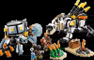 LEGO Horizon Adventures™ Aloy i Varl kontra krabołaz i piłoząb 77037