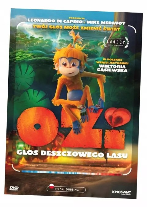 Ozi: Głos deszczowego lasu, płyta DVD Ozi: Głos deszczowego lasu, płyta DVD
