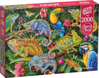 Puzzle 2000 elementów. Niesamowite kameleony 50101