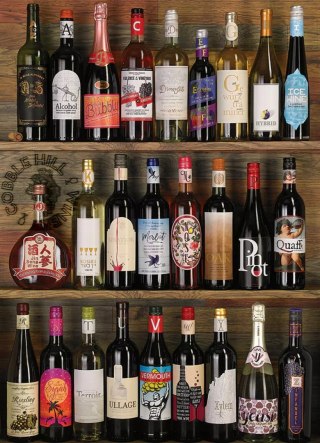 Puzzle Cobble Hill 1000 elementów Cobble Hill Puzzle 1000 el. Wino od A do Z 625012401746