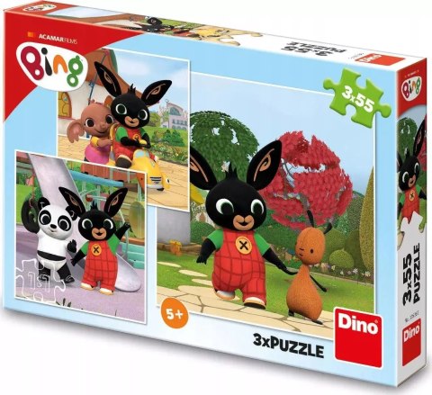 Puzzle Dino Królik Bing 165 elementów Bing i jego przyjaciele Puzzle Dino Królik Bing 165 elementów Bing i jego przyjaciele