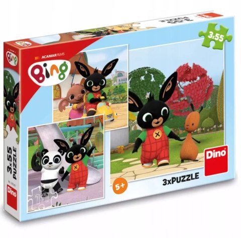 Puzzle Dino Królik Bing 165 elementów Bing i jego przyjaciele Puzzle Dino Królik Bing 165 elementów Bing i jego przyjaciele