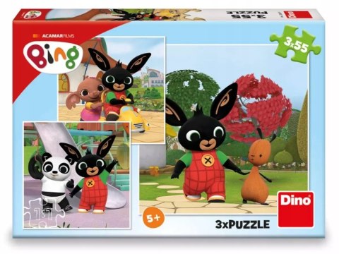 Puzzle Dino Królik Bing 165 elementów Bing i jego przyjaciele Puzzle Dino Królik Bing 165 elementów Bing i jego przyjaciele
