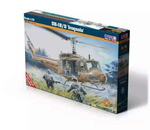 UH-1H/D Irquois, D-78, 1:72 UH-1H/D Irquois, D-78, 1:72