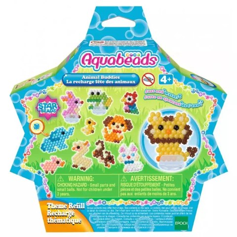 Aquabeads. Zestaw uzupełniający Wesołe zwierzątka Aquabeads. Zestaw uzupełniający Wesołe zwierzątka