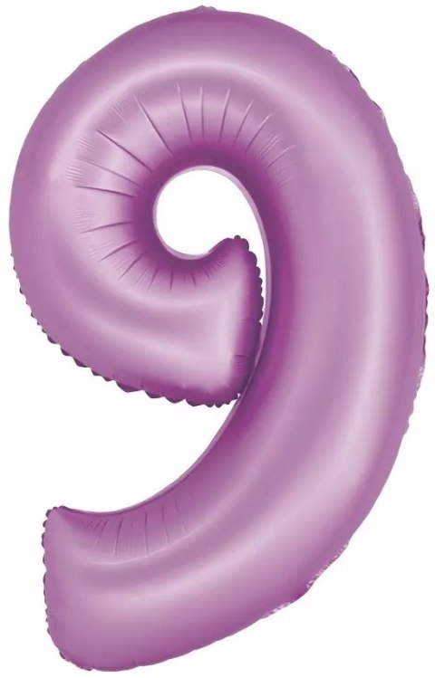 Balon foliowy. Cyfra 9, lawendowy (76 cm) Balon foliowy. Cyfra 9, lawendowy (76 cm)