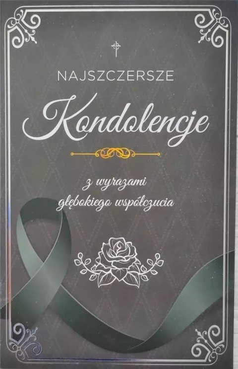 Karnet Kondolencje 2K - 048 Karnet Kondolencje 2K - 048