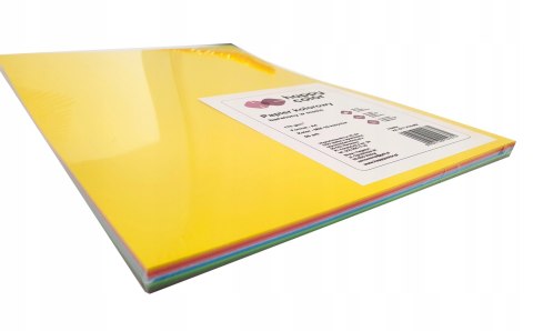 Karton kolorowy 170g A4/50K 10 kolorów HAPPY COLOR Karton kolorowy 170g A4/50K 10 kolorów HAPPY COLOR