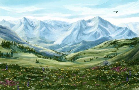 Leśne rozdanie. Alpy (dodatek)