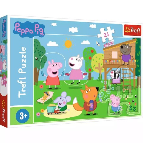 Puzzle 24 elementy Maxi. Zabawy na polanie Puzzle 24 elementy Maxi. Zabawy na polanie