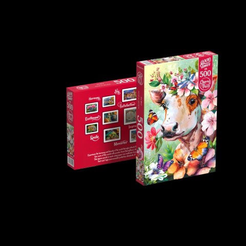 Puzzle 500 elementów. Krowa Wow! 20029