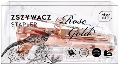 Zszywacz 20k 24/6 26/6 Przez Rose Gold Int Wb