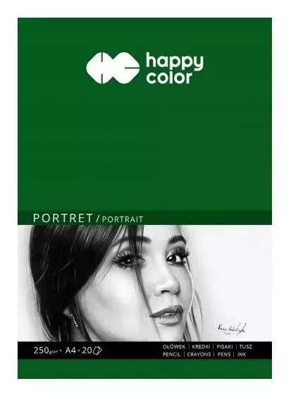 Blok Portret A4/20K 250g HAPPY COLOR Blok Portret A4/20K 250g HAPPY COLOR