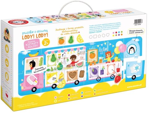 CzuCzu. Puzzle z dziurką. Lody! Lody!