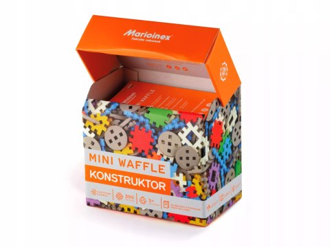 Klocki konstrukcyjne Mini Waffle (300 elementów) Klocki konstrukcyjne Mini Waffle (300 elementów)