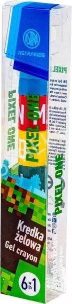 Kredka żelowa przekładana 6w1 Astrakids Pixel One Kredka żelowa przekładana 6w1 Astrakids Pixel One