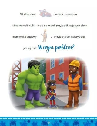 Marvel Spidey i Super-kumple. Czytanki naklejanki. Przygoda na budowie