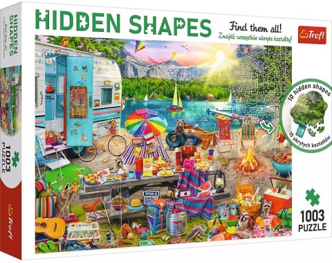 Puzzle 1003 elementy. Wycieczka kamperem Puzzle 1003 elementy. Wycieczka kamperem