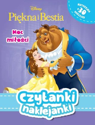Czytanki naklejanki. Disney. Piękna i Bestia. Moc miłości