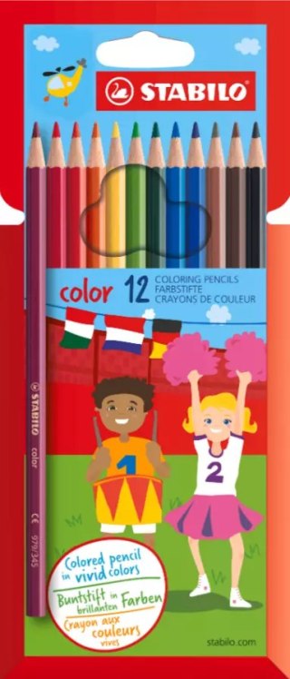 Kredki ołówkowe Color (12 sztuk)