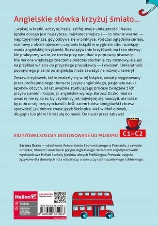 Krzyżówki angielskie poziom C1 - C2 Krzyżówki angielskie poziom C1 - C2
