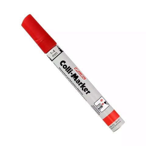 Marker wodoodporny, czerwony Marker wodoodporny, czerwony