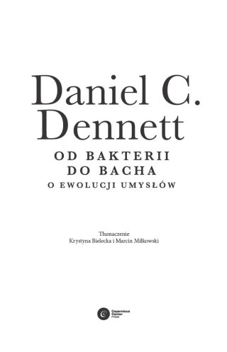 Od bakterii do Bacha. O ewolucji umysłów